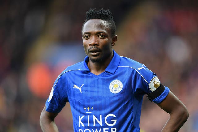 Leicester City forward Ahmed Musa was arrested in the early hours of Wednesday morning