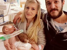 Pope speaks out in support of parents of terminally-ill Charlie Gard