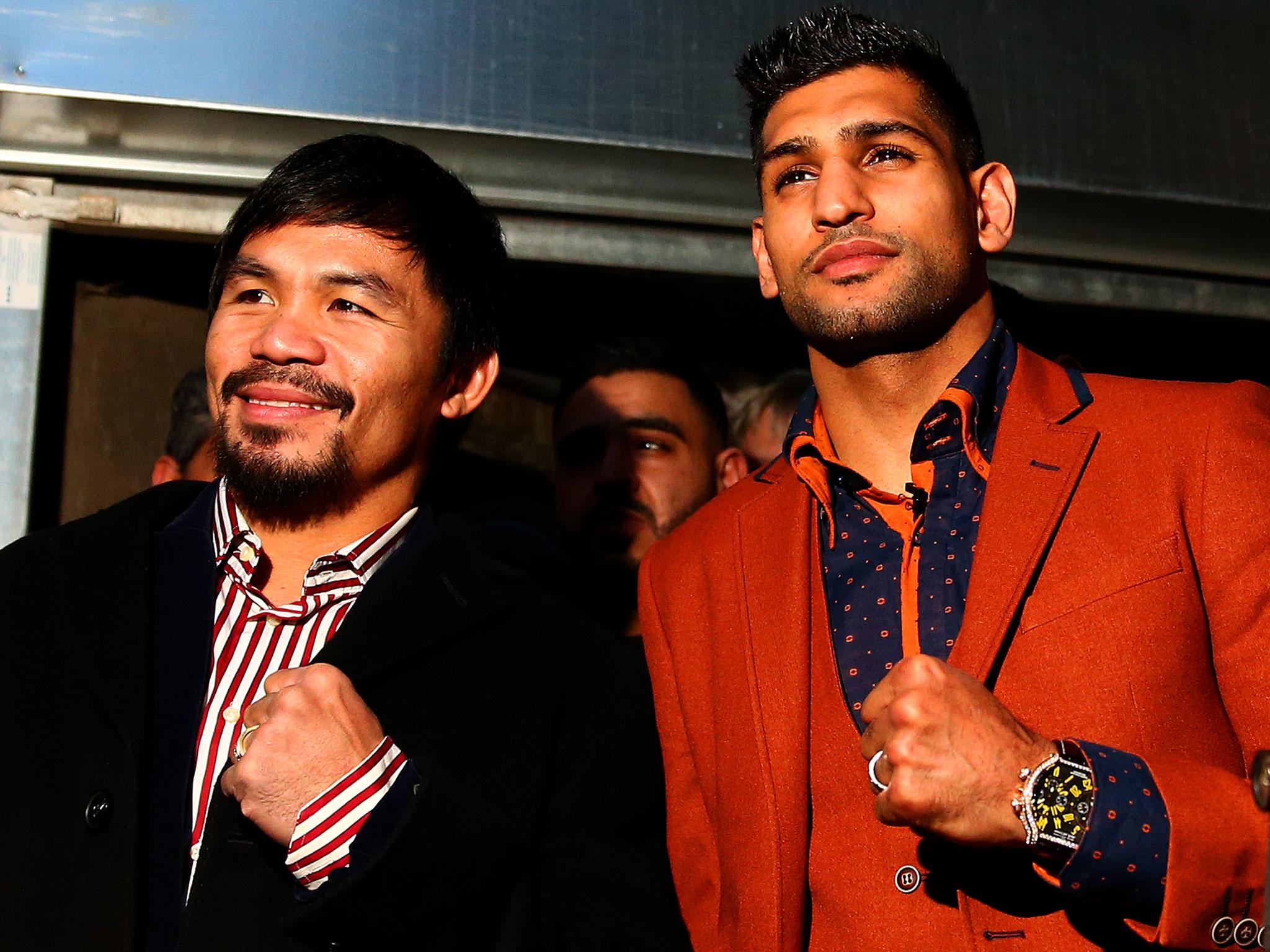 Manny Pacquiao and Amir Khan will not meet in the ring after the Filipino agreed to fight Jeff Horn