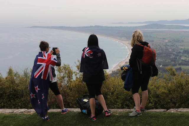 Hundreds of tourists from Australia and New Zealand are expected to attend commemorations in Gallipoli