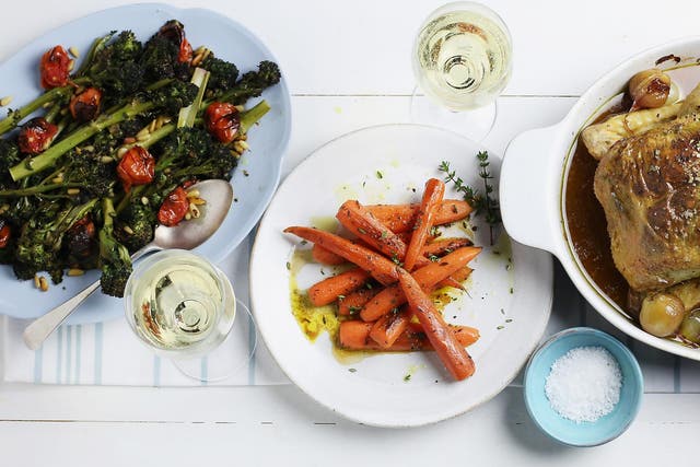 Take your Sunday roast up a notch with the addition of wild garlic butter (all photographs by Gary Congress)