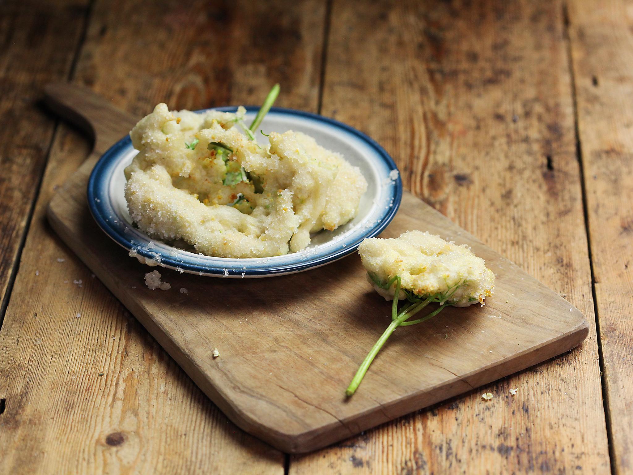 Delicate stomach: how about elderflower fritters for dinner