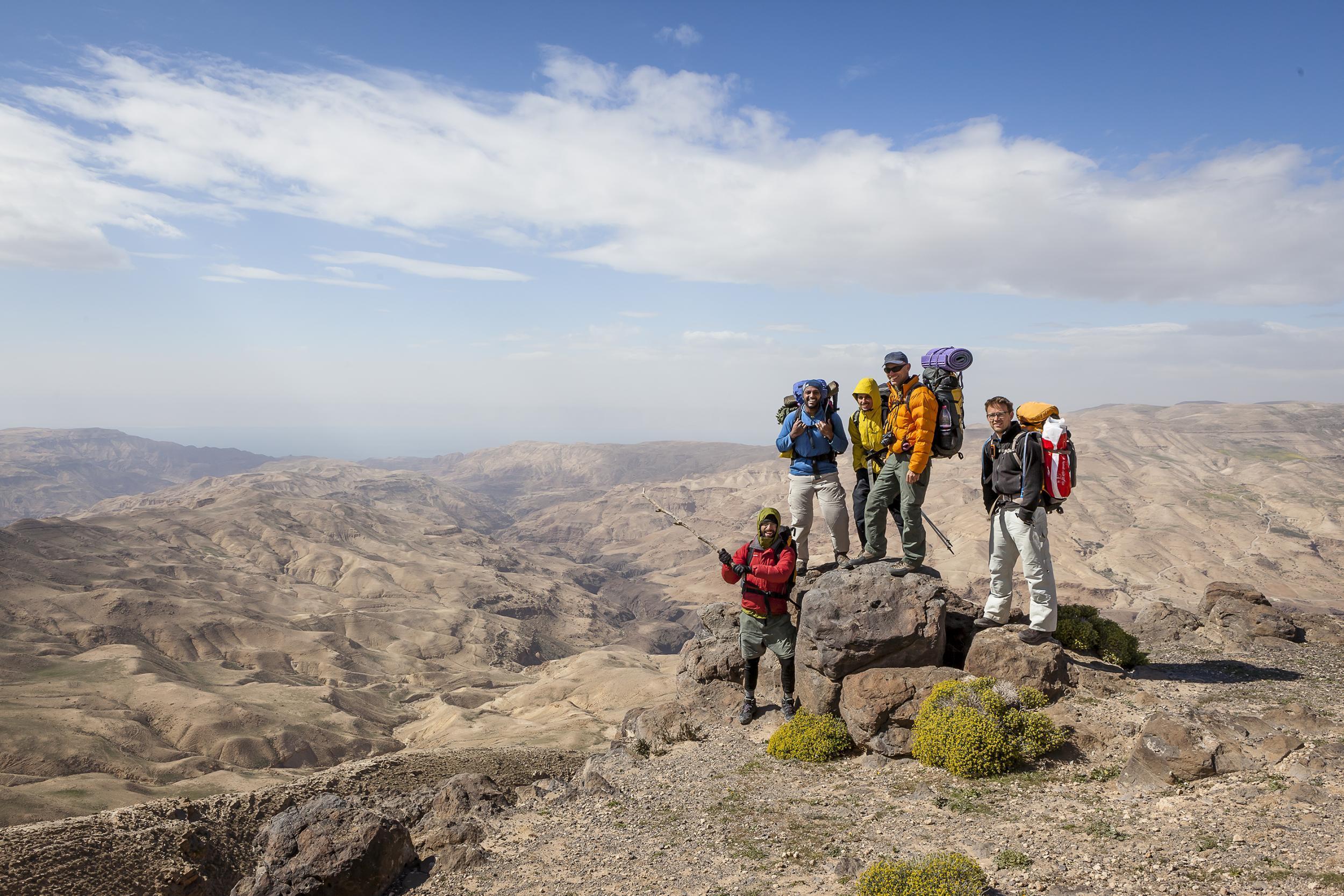 hiking trips in jordan