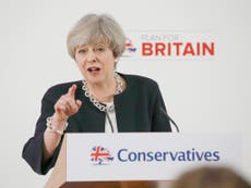 May’s Conservatives are 21 points ahead of Labour in new poll