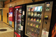 This vending machine uses a time delay to stop you buying junk food