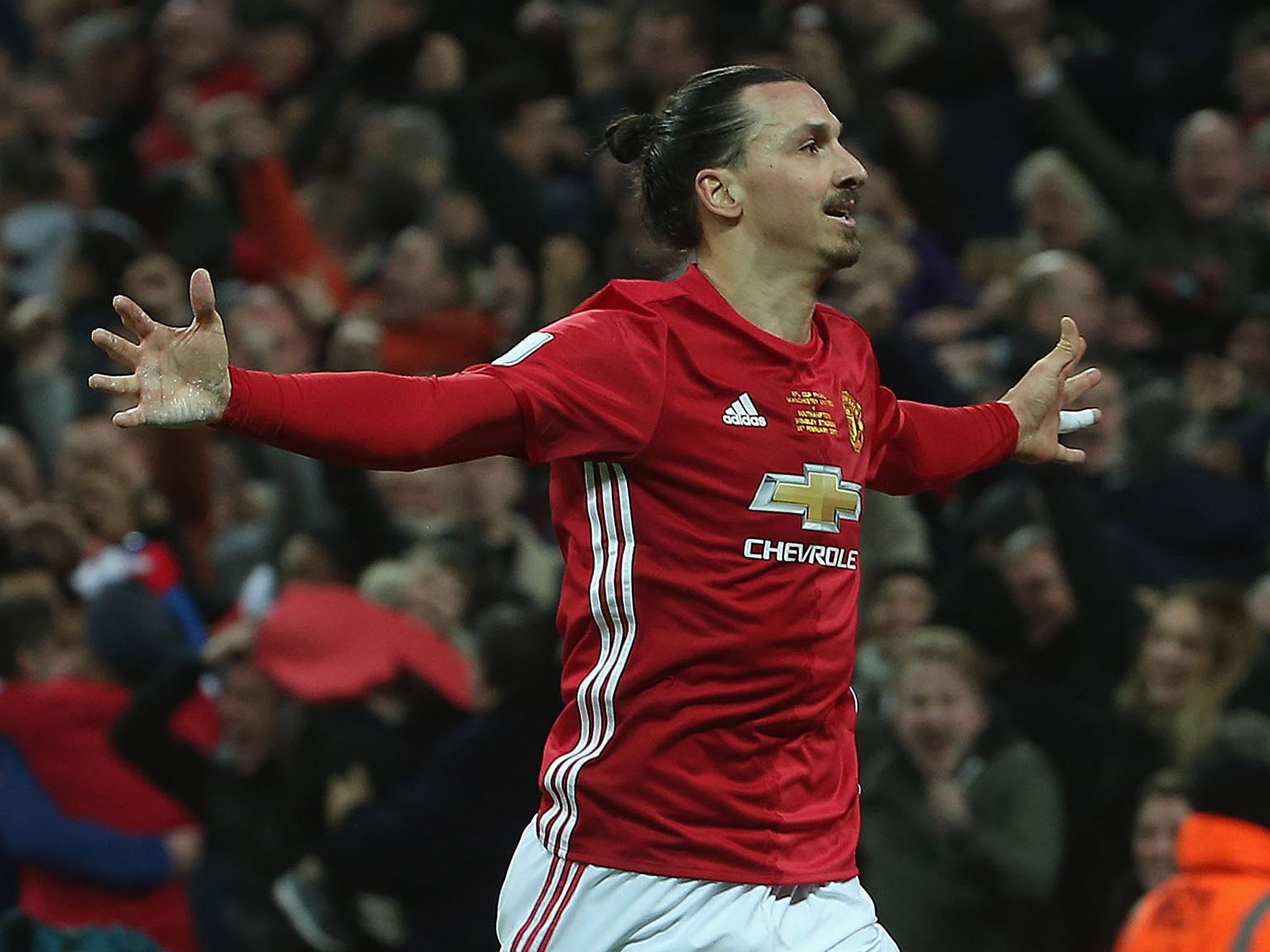 Ibrahimovic has scored 27 goals for United this season