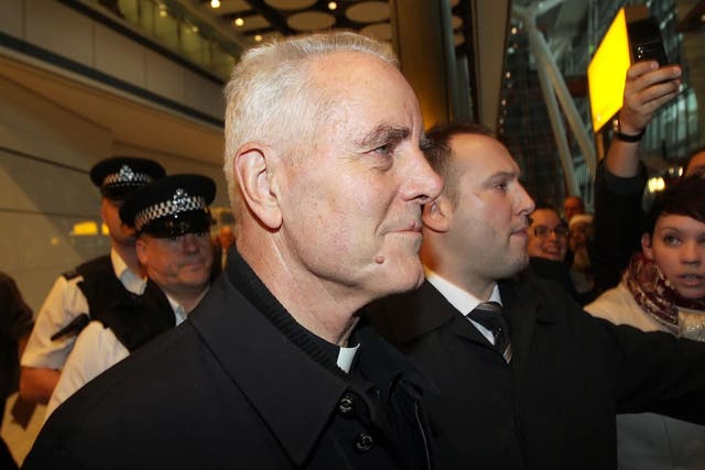 Convicted holocaust denier Richard Williamson, who leads the SSPX Resistance group, which is alleged to have sheltered child abusers