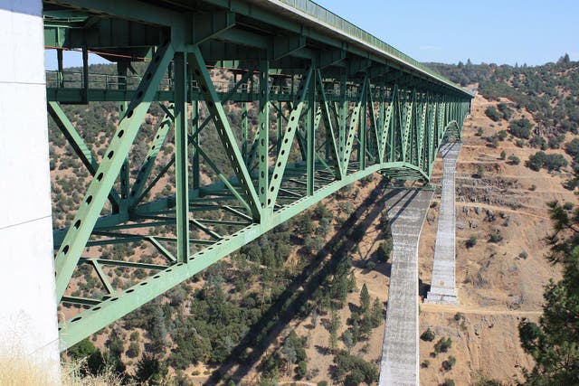 Foresthill Bridge, California