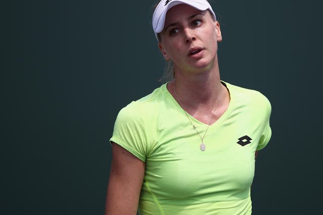 Broady slipped to a straight sets defeat against the Hungarian