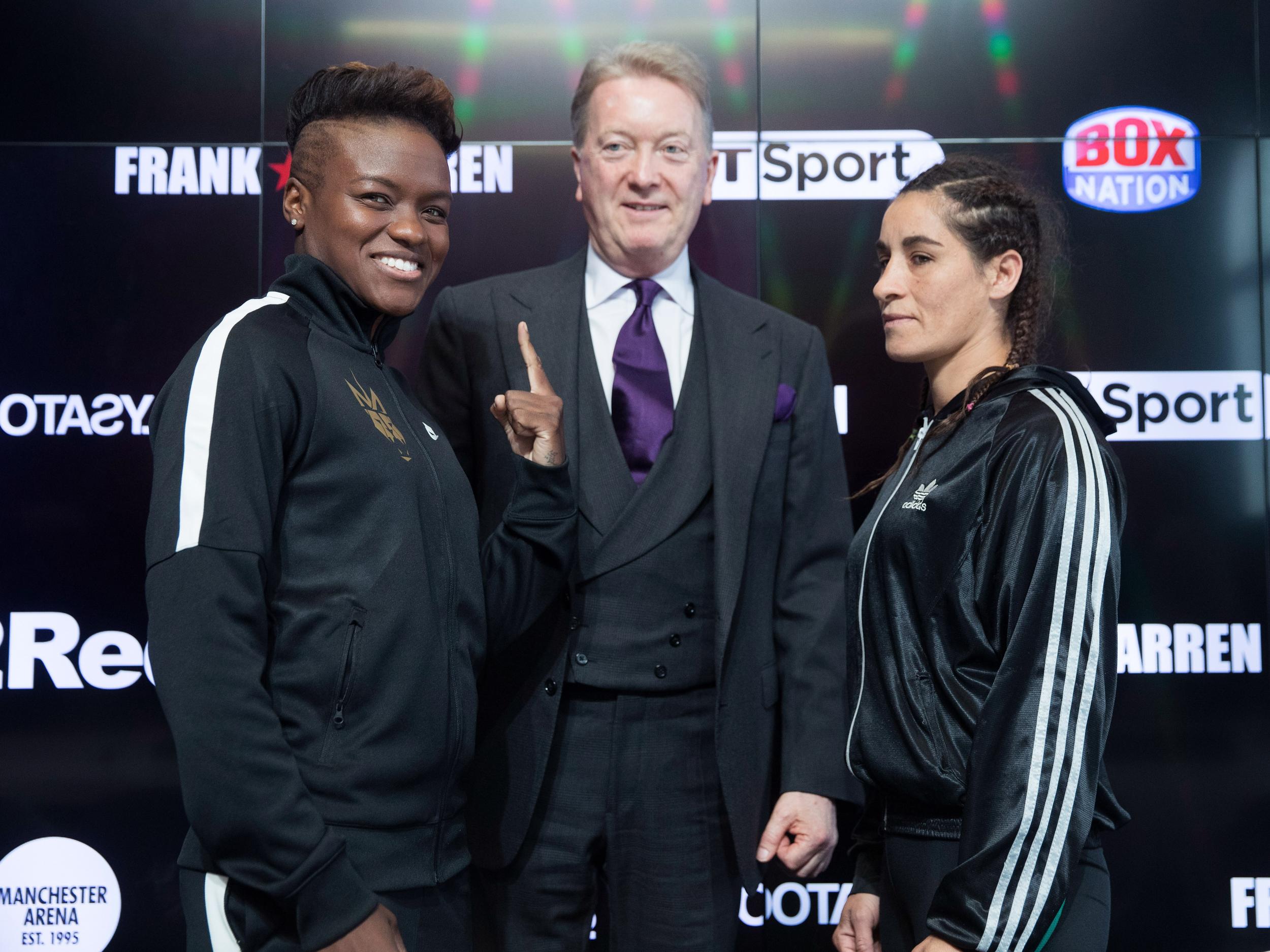 Warren says Adams changed his perception of women's boxing