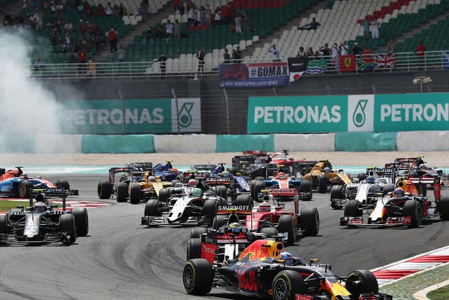 The Malaysian Grand Prix will no longer take place after 2018