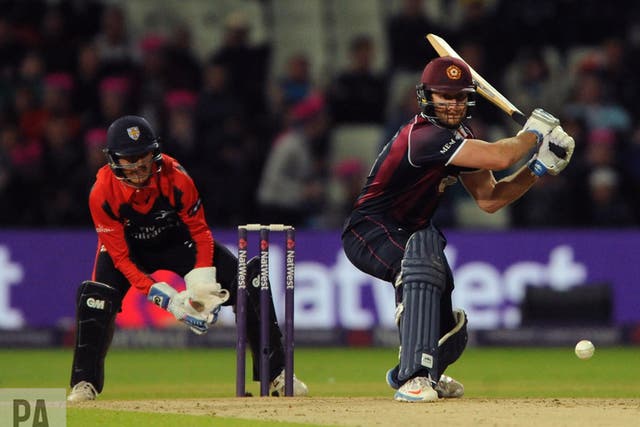 Northamptonshire Steelbacks’ Alex Wakely bats during the final of the T20 Blast in 2016. The new plans would see the Blast remain but ultimately dwarfed by the glitzier, regional Twenty20 tournament 