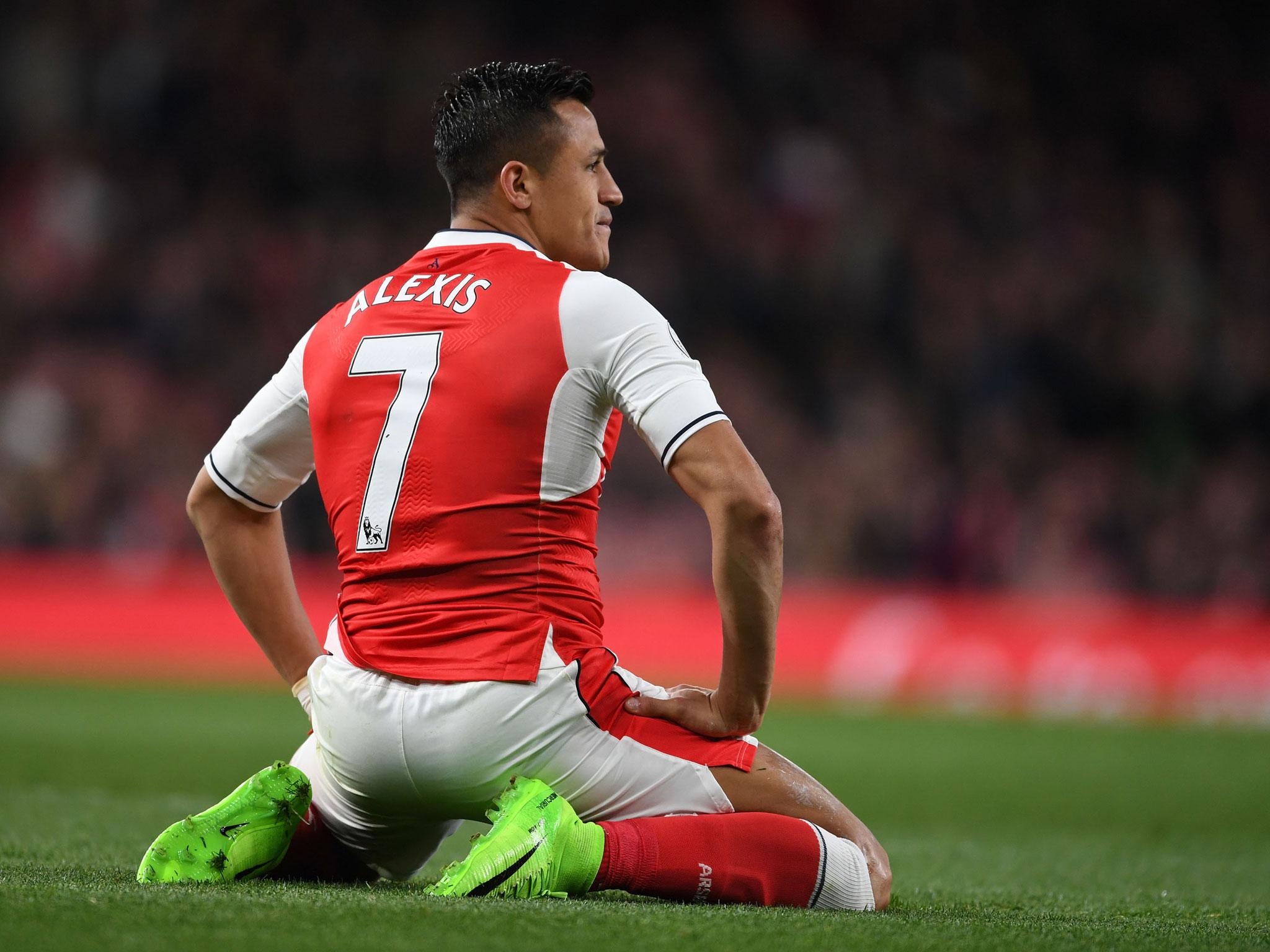 Alexis Sanchez is yet to pen a new deal at the club