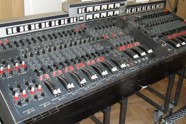 Creative mix: the EMI TG12345 Mk IV console was used to make 1973’s ‘The Dark Side of the Moon’