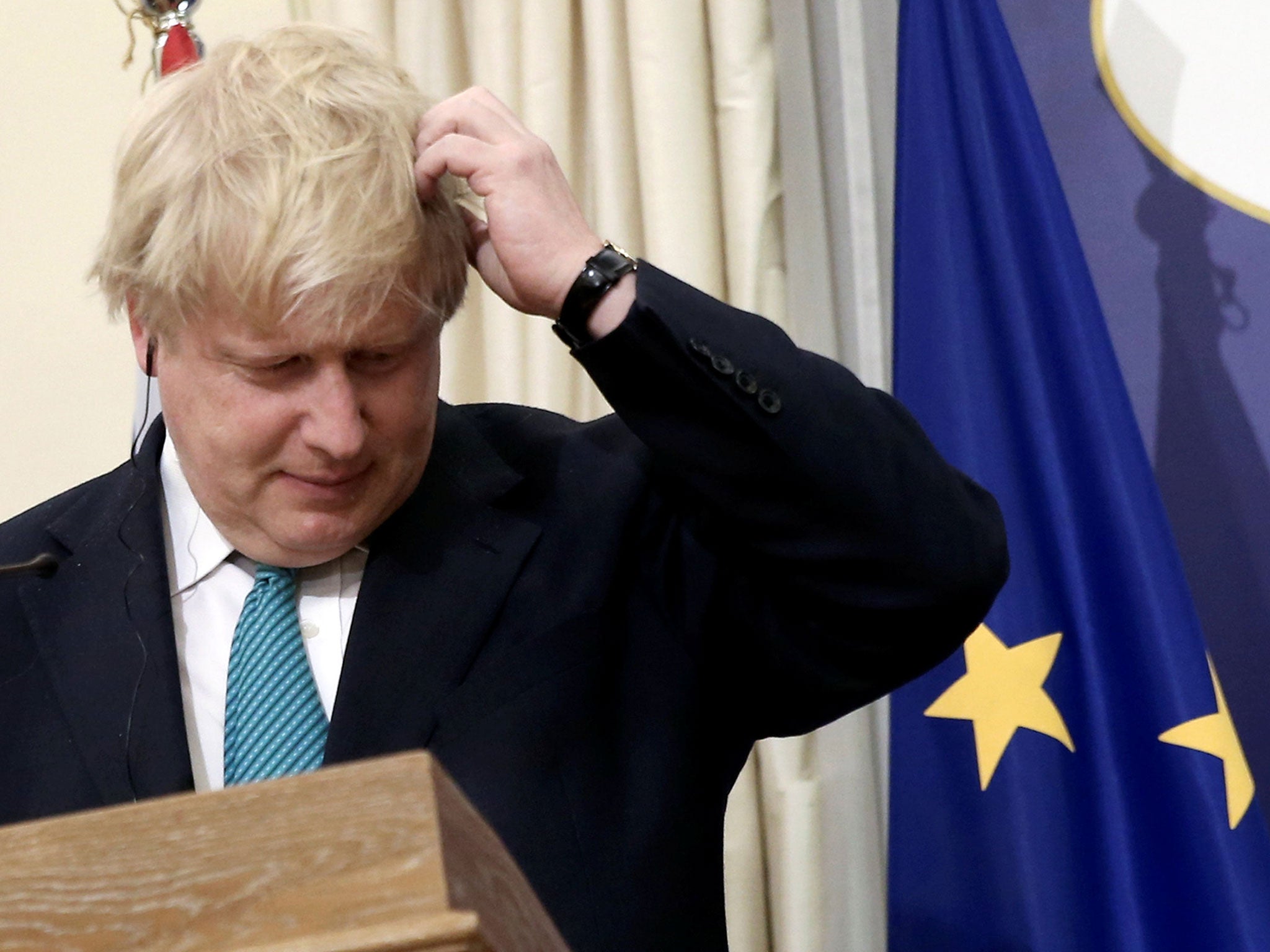 Continuing to allow EU migrants to settle in the UK without restrictions would allow the economy to attract talented people, Boris Johnson said