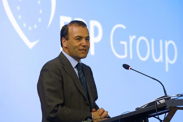 Manfred Weber, the leader of the European Parliament's biggest political grouping
