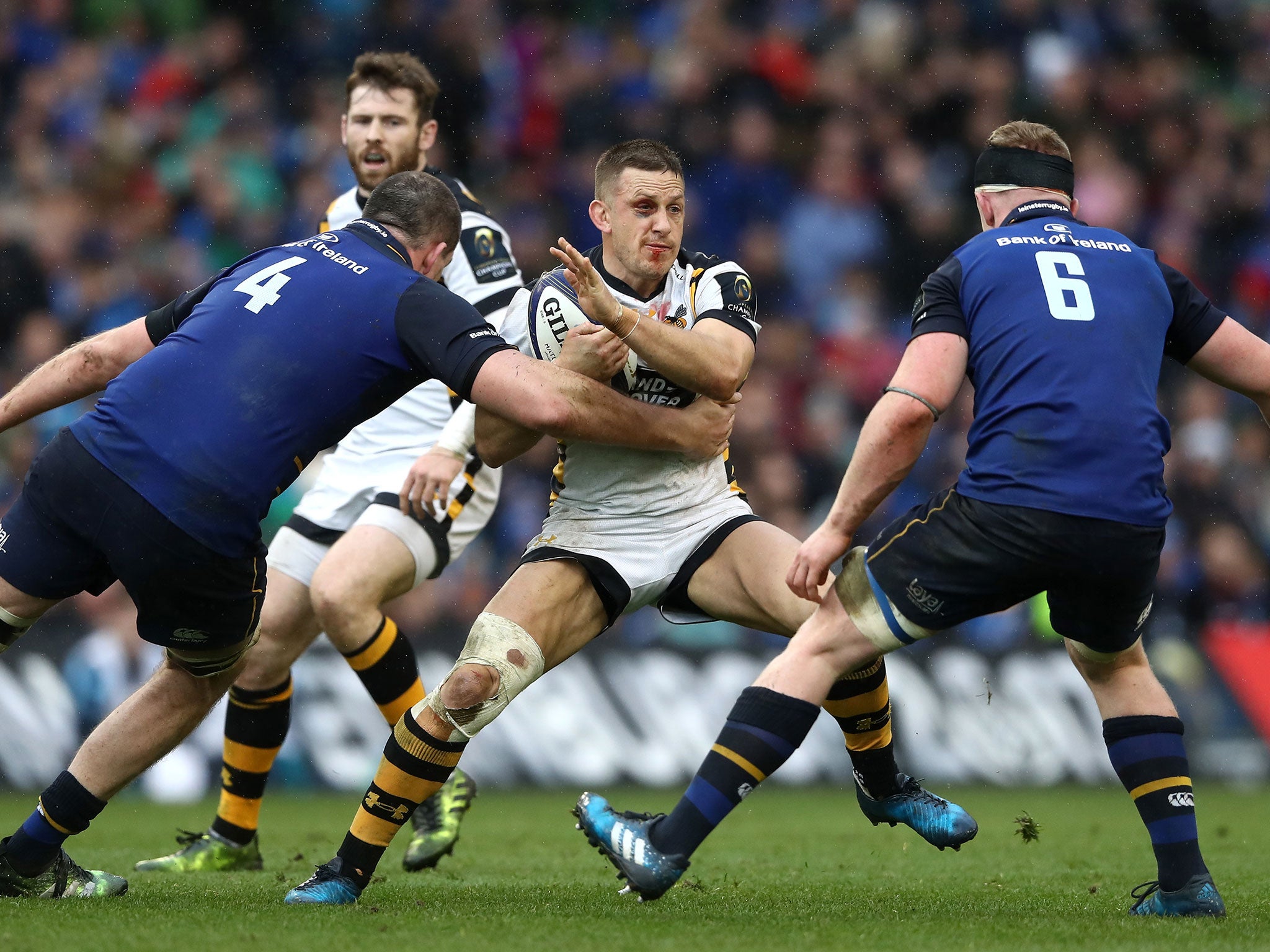 Jimmy Gopperth replaces Danny Cipriani at fly-half for Wasps