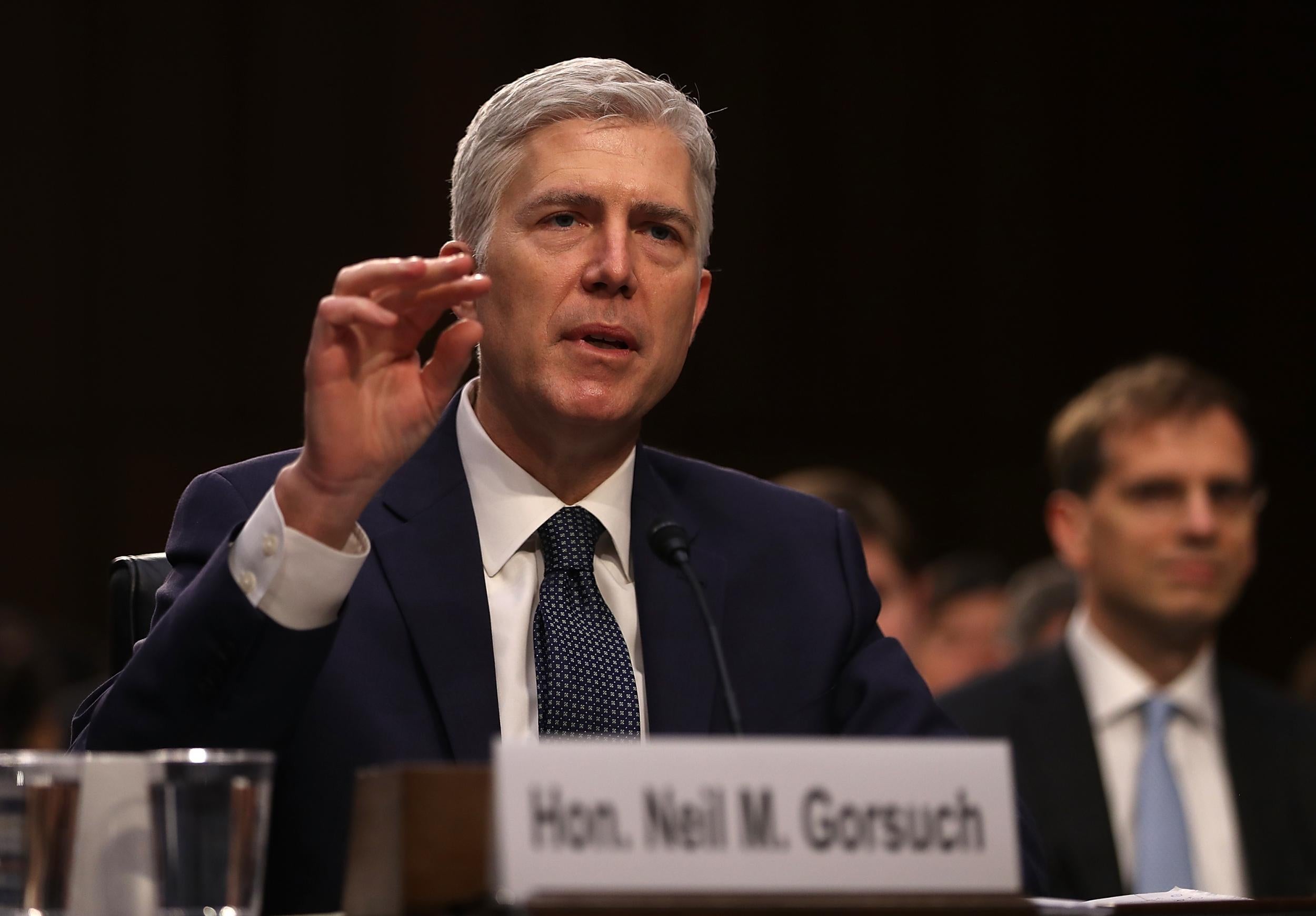 A historic rules change saw Neil Gorsuch confirmed with a final vote count of 54 in support to 45 in opposition