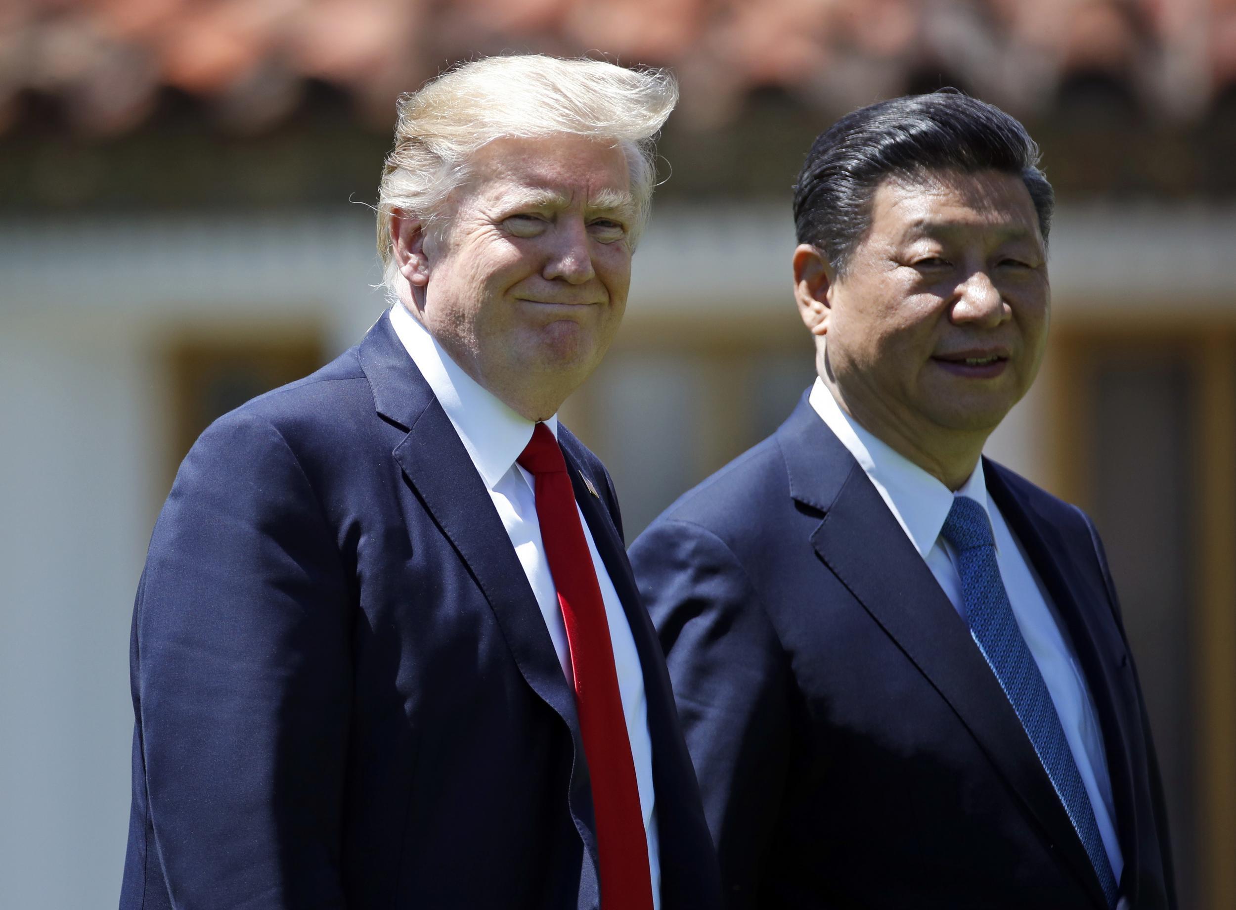 President Donald Trump held a phone conference with Chinese President Xi Jinping