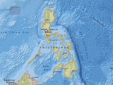 Earthquake strikes Philippines near Manila