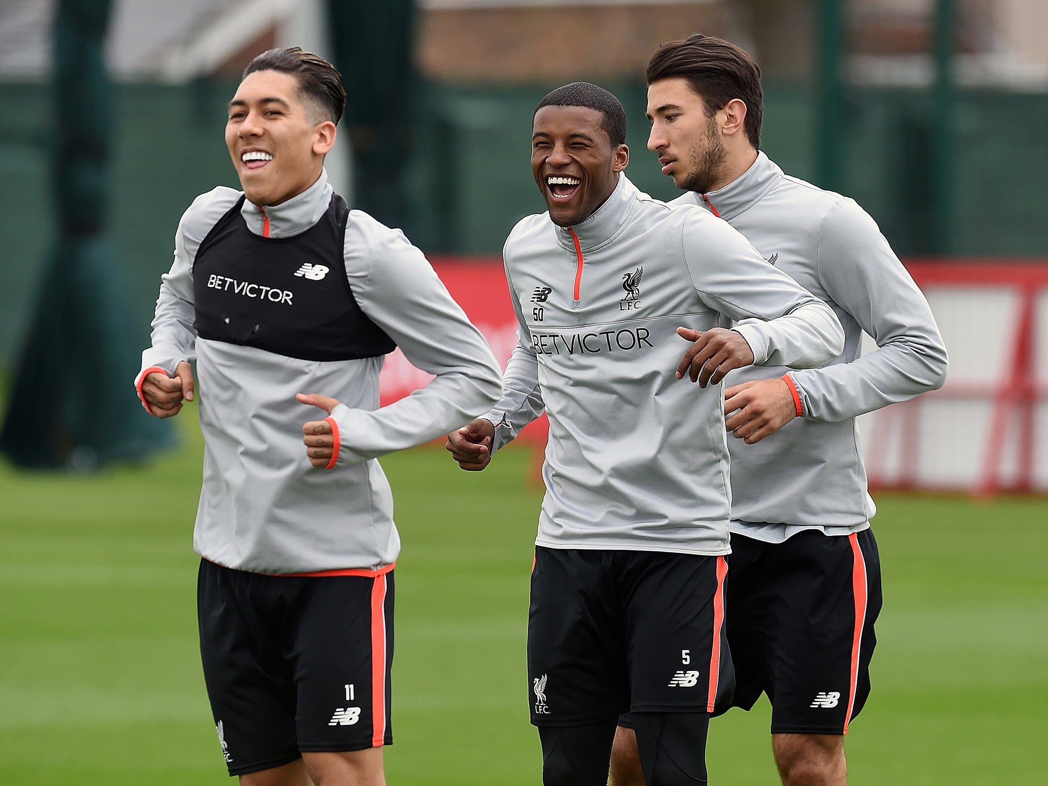 Roberto Firmino will start the afternoon on the bench at the bet365 Stadium