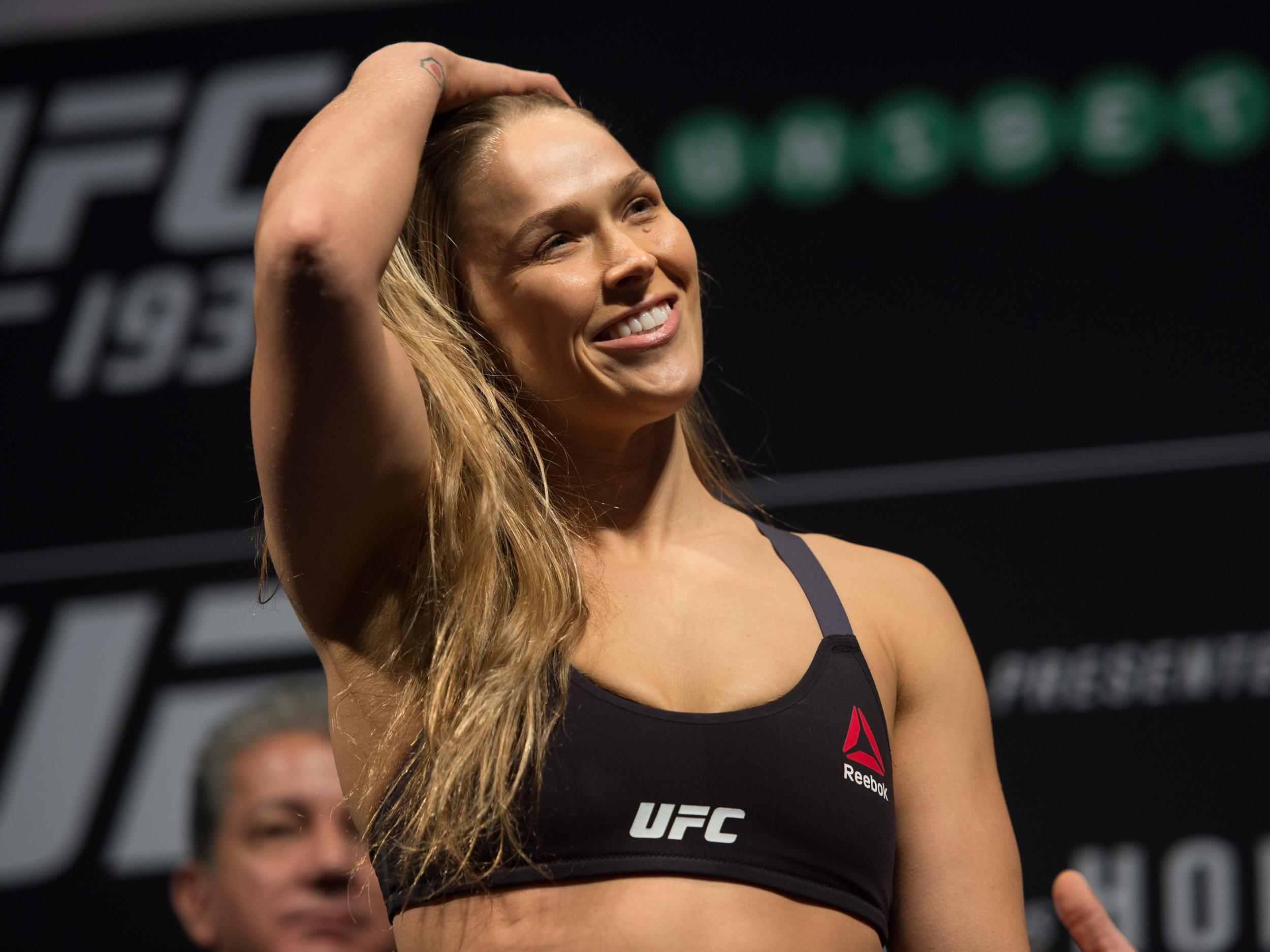 Boxing promoters are hoping Adams replicates Rousey's success