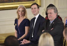 Trump team order Kushner and Bannon to 'work out' feud