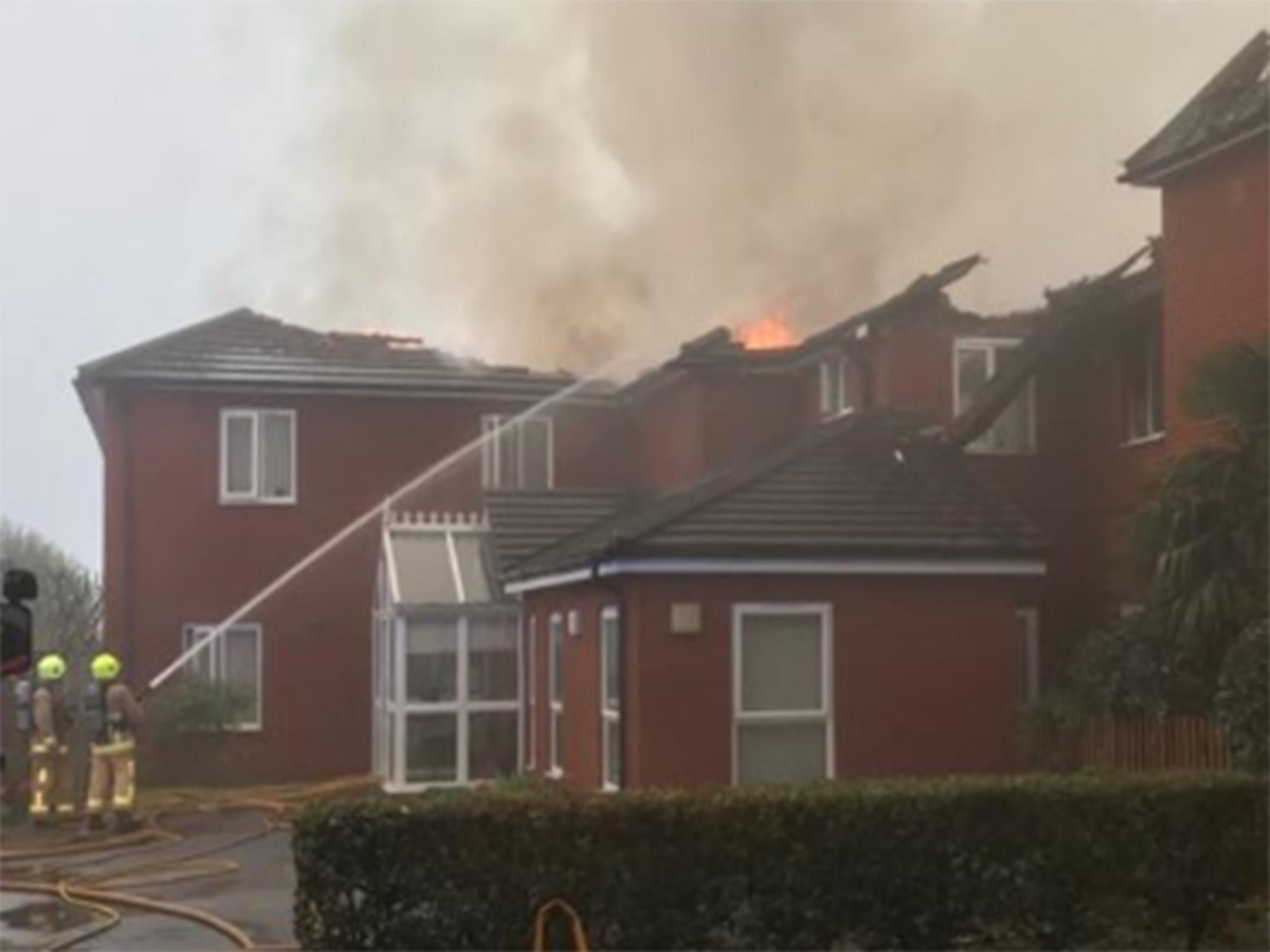Crews made at least 33 rescues at the Newgrange care home