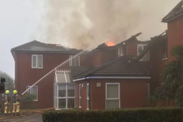 Crews made at least 33 rescues at the Newgrange care home 