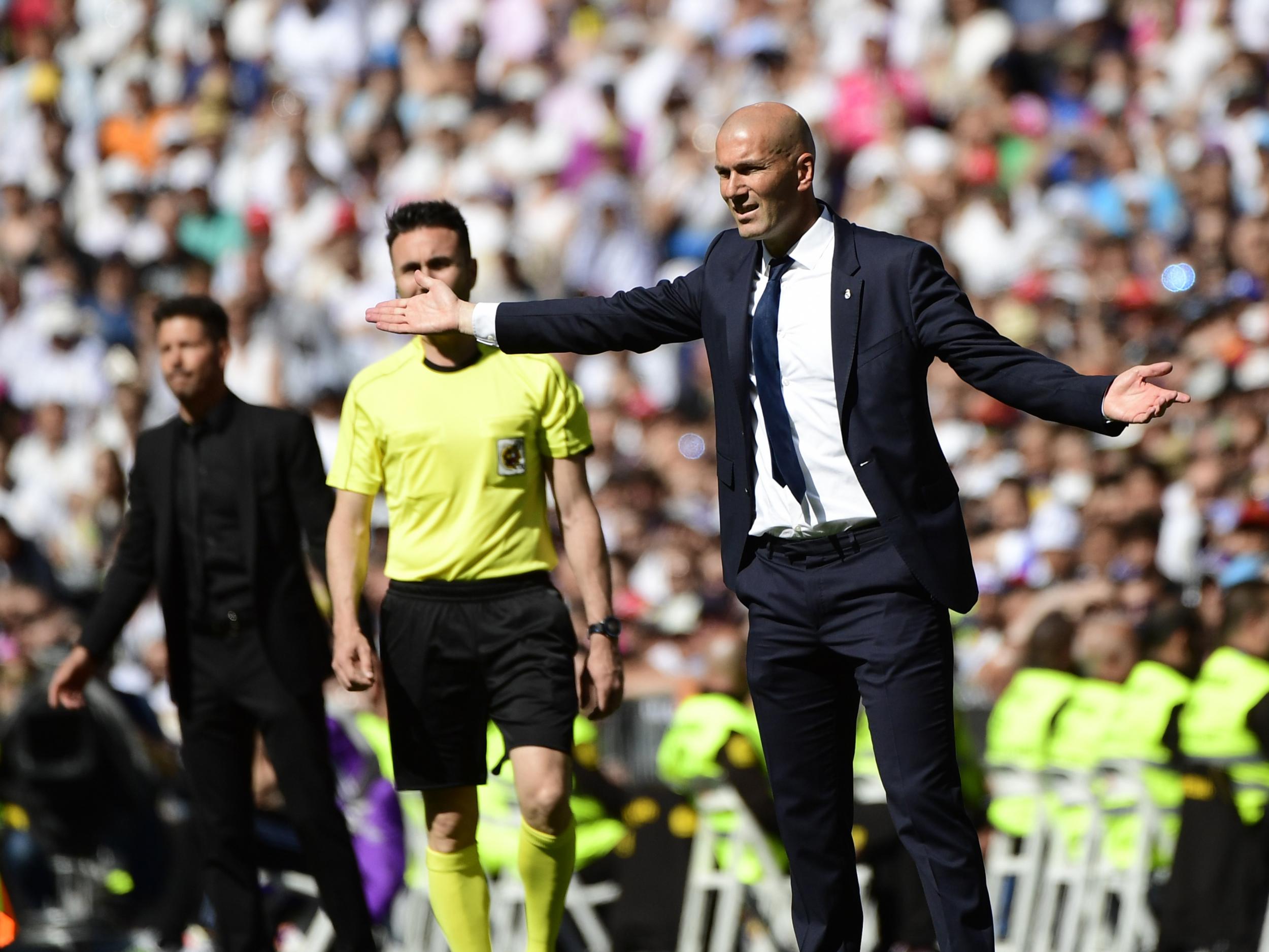 Zidane knows the pressure is increasing