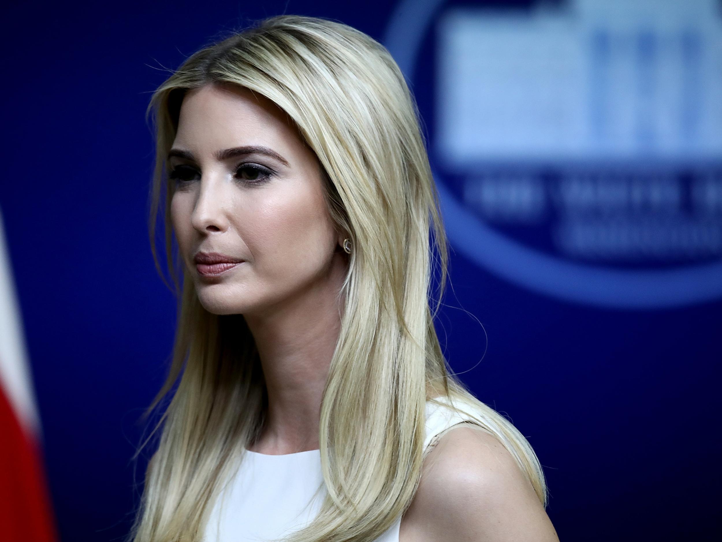 Ivanka Trump was apparently upset by her father's behaviour