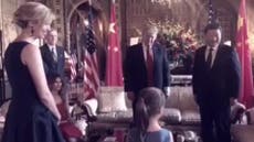 Trump's grandchildren sing in Mandarin for Chinese President