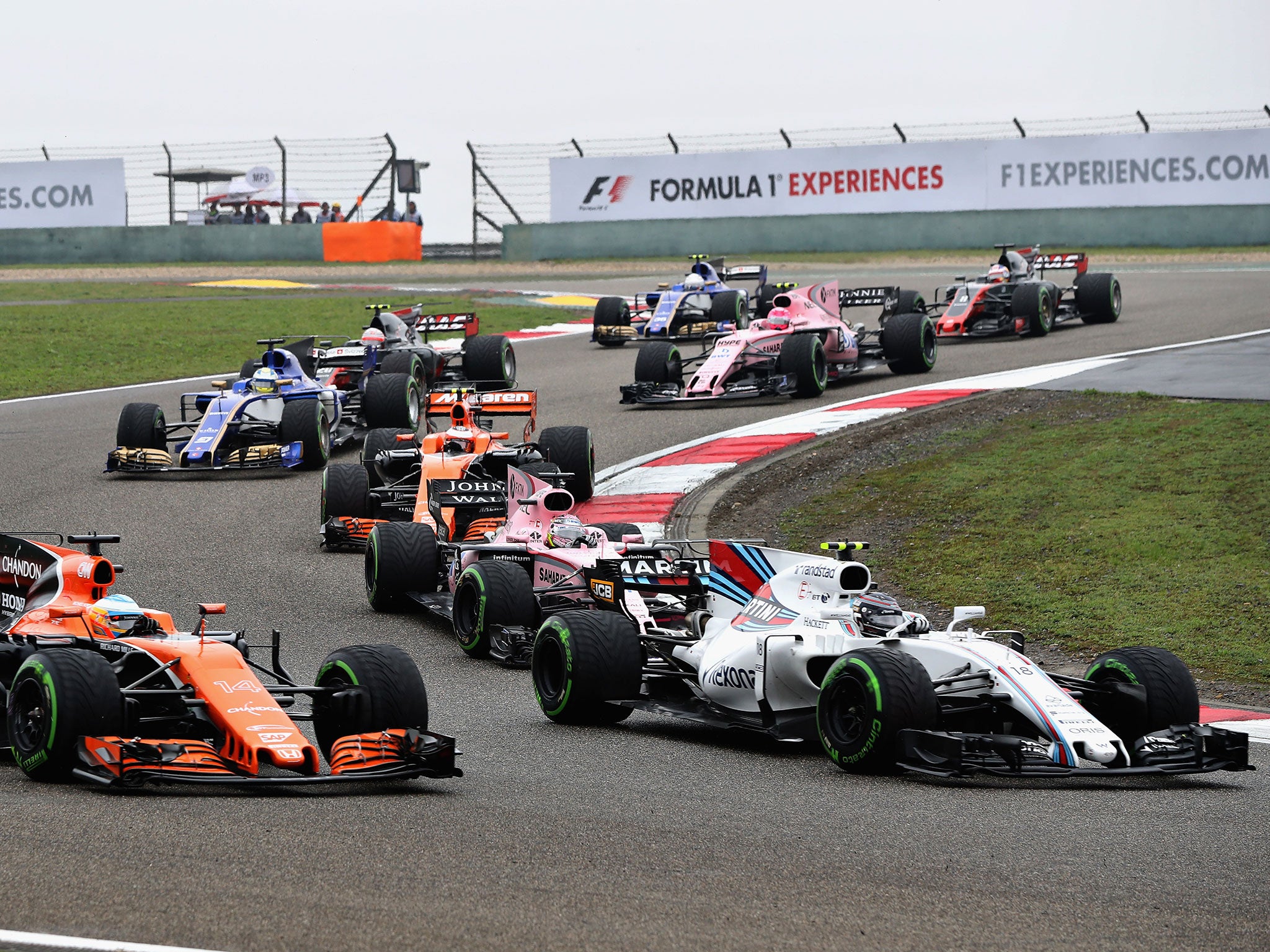 Lance Stroll was too overeager on the opening lap and paid the price