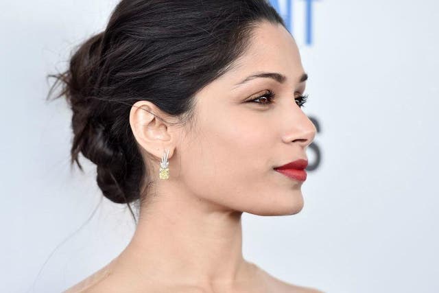 Freida Pinto's casting in new TV series 'Guerrilla' faced criticism for erasing the role of black female leaders