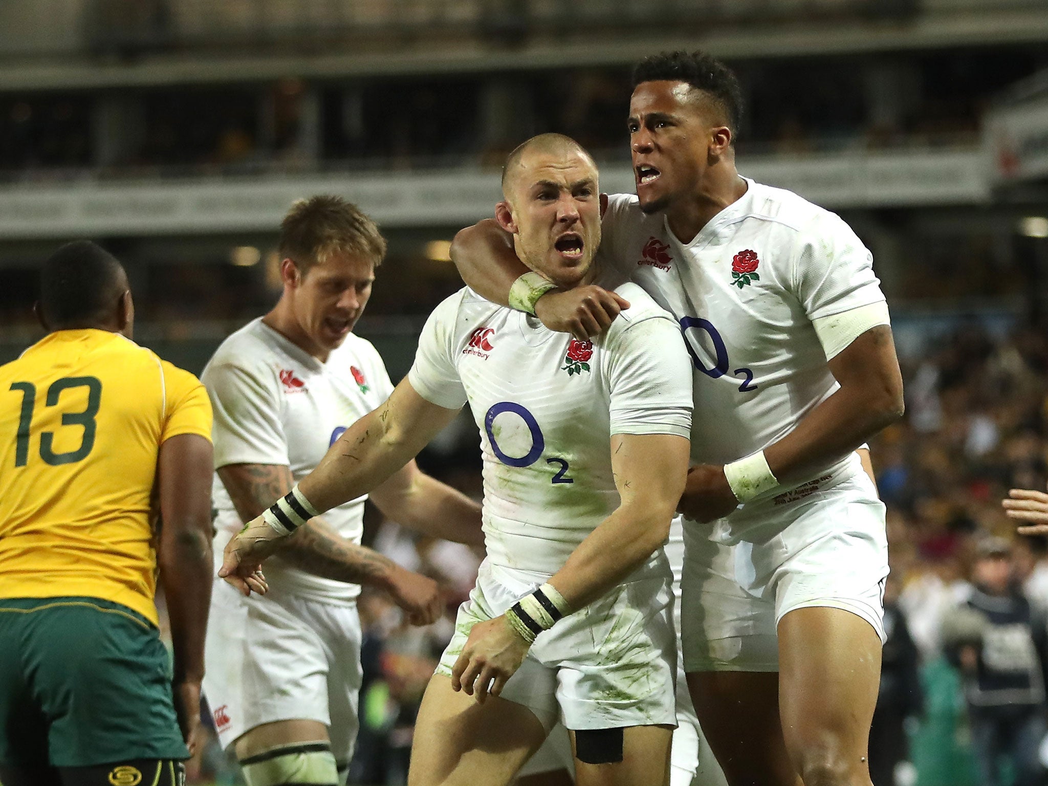 Mike Brown would be under threat if Eddie Jones wanted to test Anthony Watson out at full-back