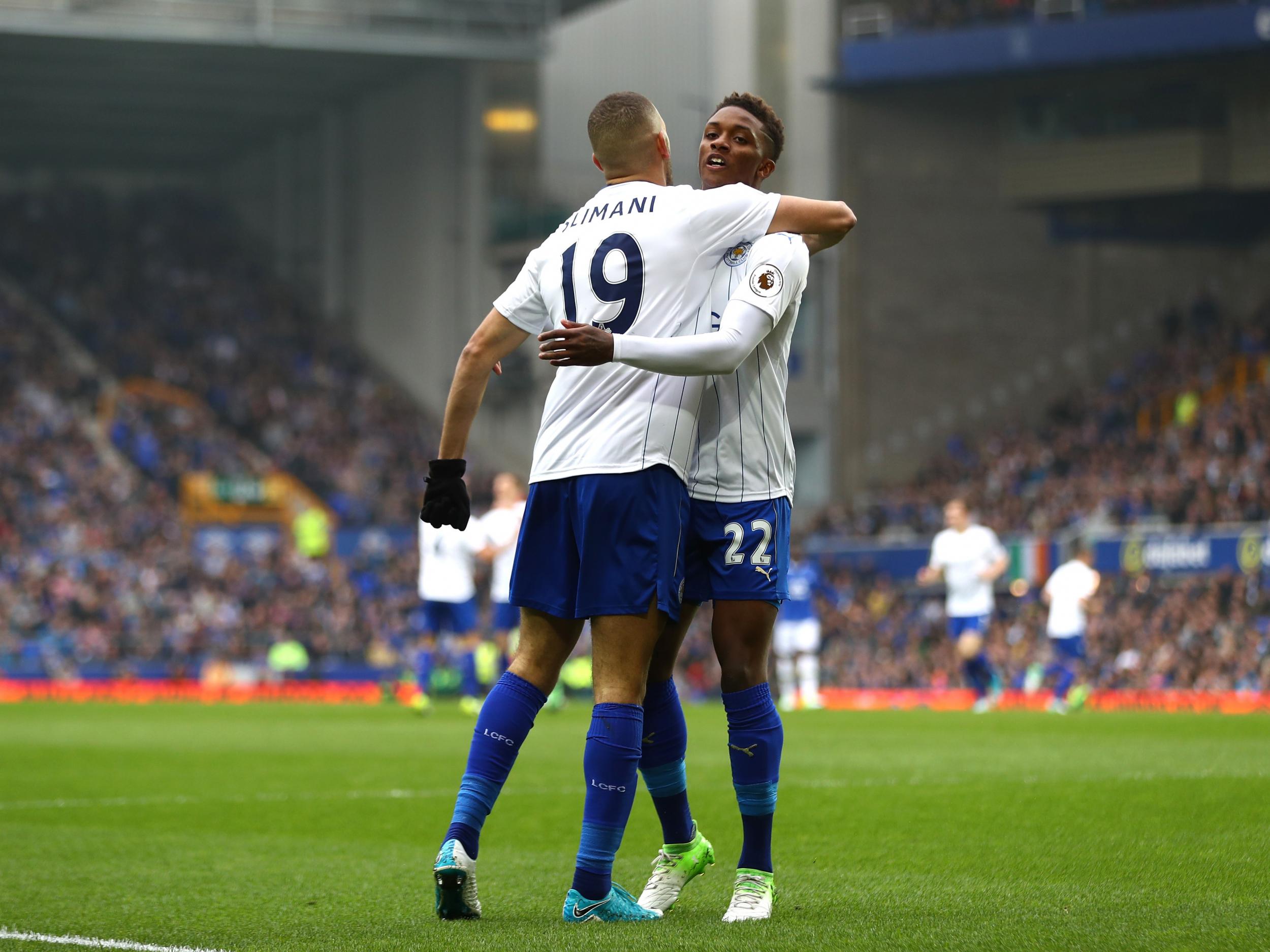 It didn't take long for Slimani to equalise