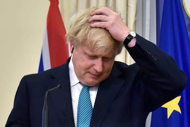Critics have turned on Mr Johnson over the cancellation of his trip to Russia