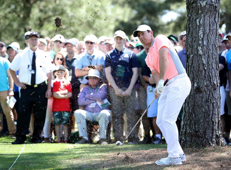Things did not go according to plan for McIlroy on the final day of the Masters