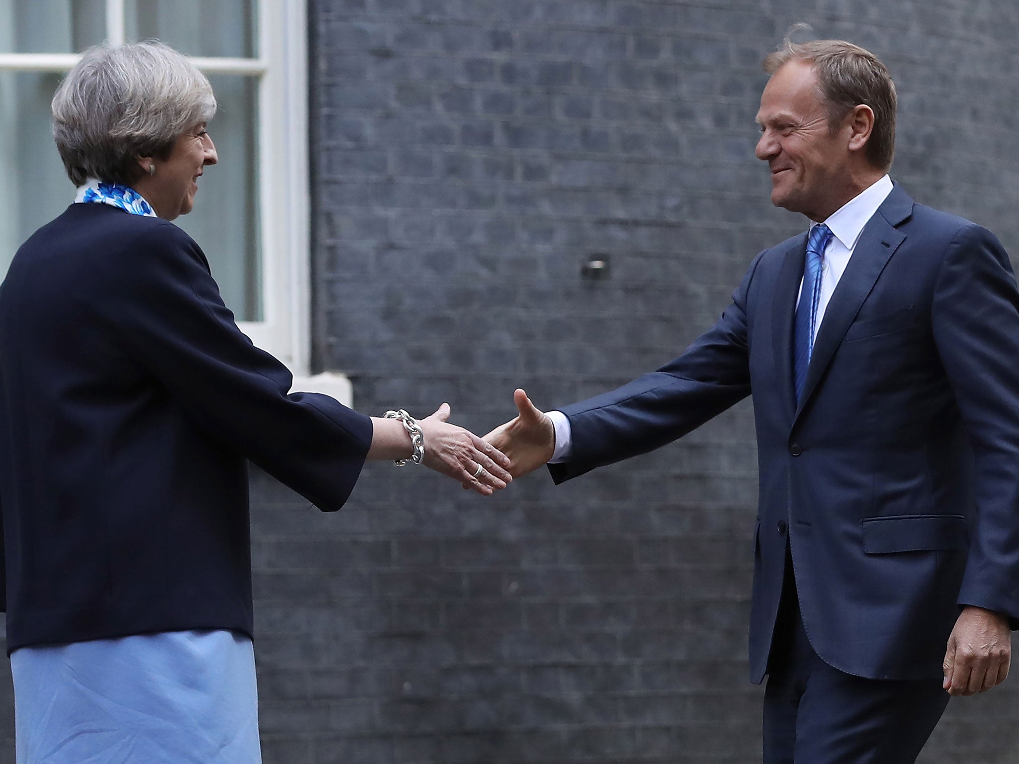 Donald Tusk is in charge of overseeing the Brexit talks