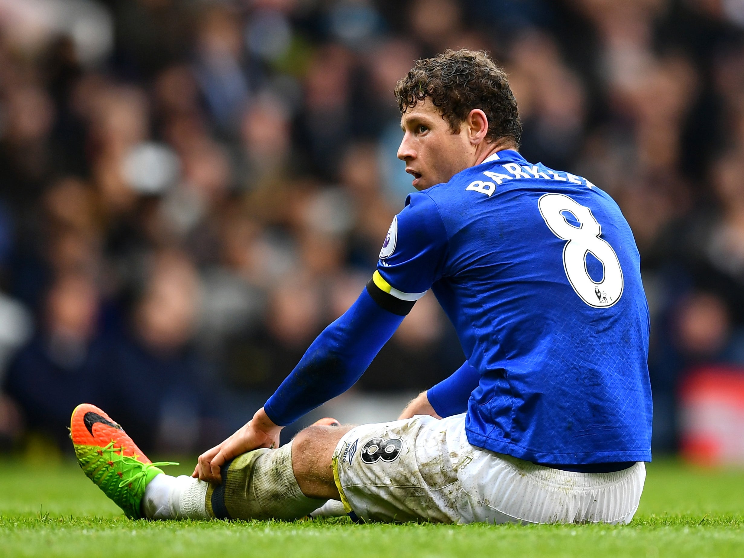Barkley played the full 90 minutes in Everton's win against Leicester