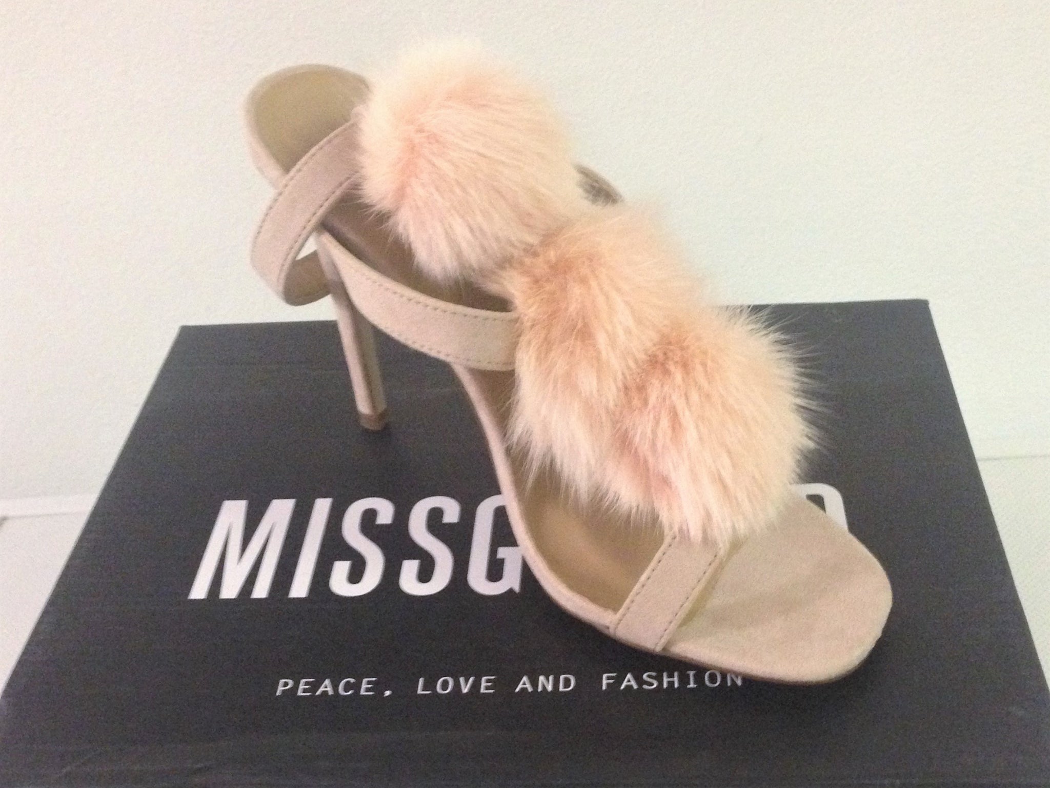 Shoes by fur-free company Missguided purchased by HSI UK and tested positive for illegal cat fur 