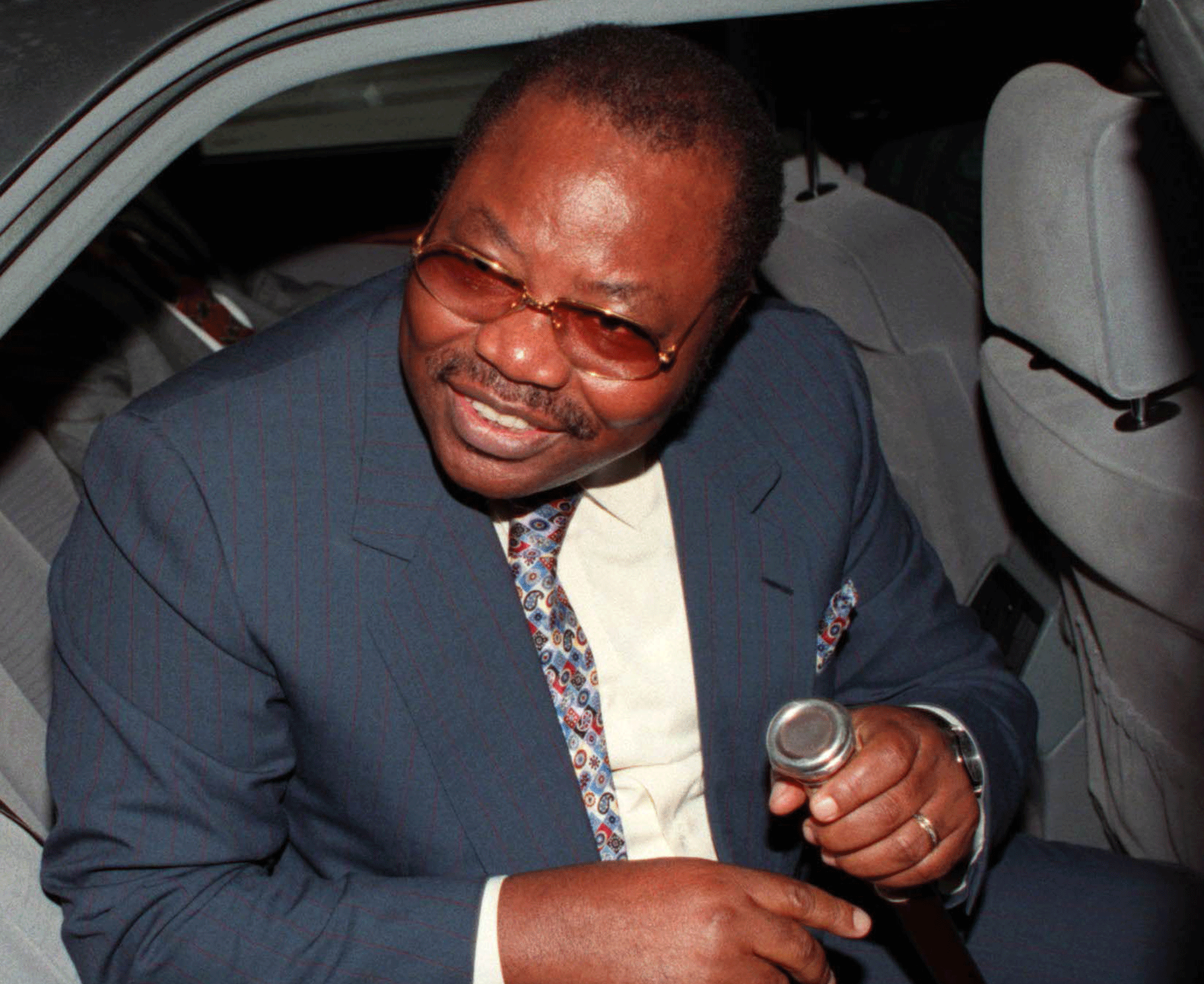 Dan Etete photographed in 1998 when he was Nigeria's oil minister