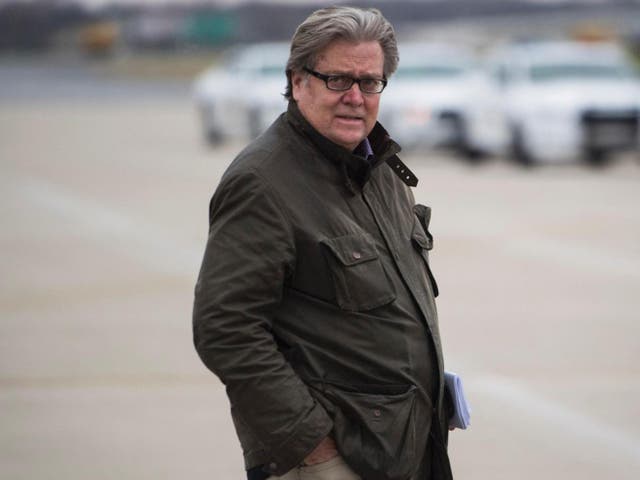 Mr Bannon is no longer working for the West Wing