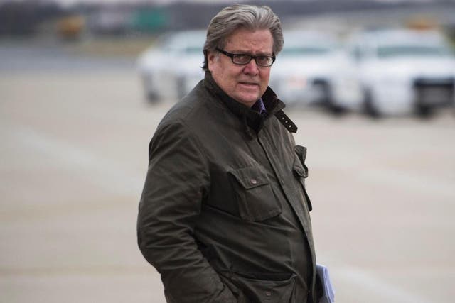 A Washington Post examination found that White House chief strategist Stephen K. Bannon was able to produce more than a dozen conservative documentaries over the past decade by drawing on a network of two dozen non-profit organisations and private companies