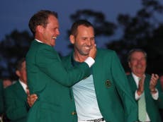 Masters champion Garcia consigns nearly moments to history