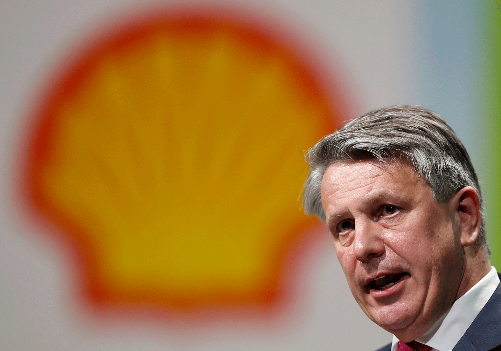 Shell has been able to generate profit with the oil price at about $50 a barrel