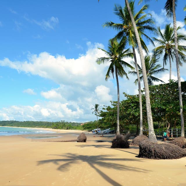 Bahia is home to the ‘Discovery Coast’, where Trancoso sits on Unesco-protected shores