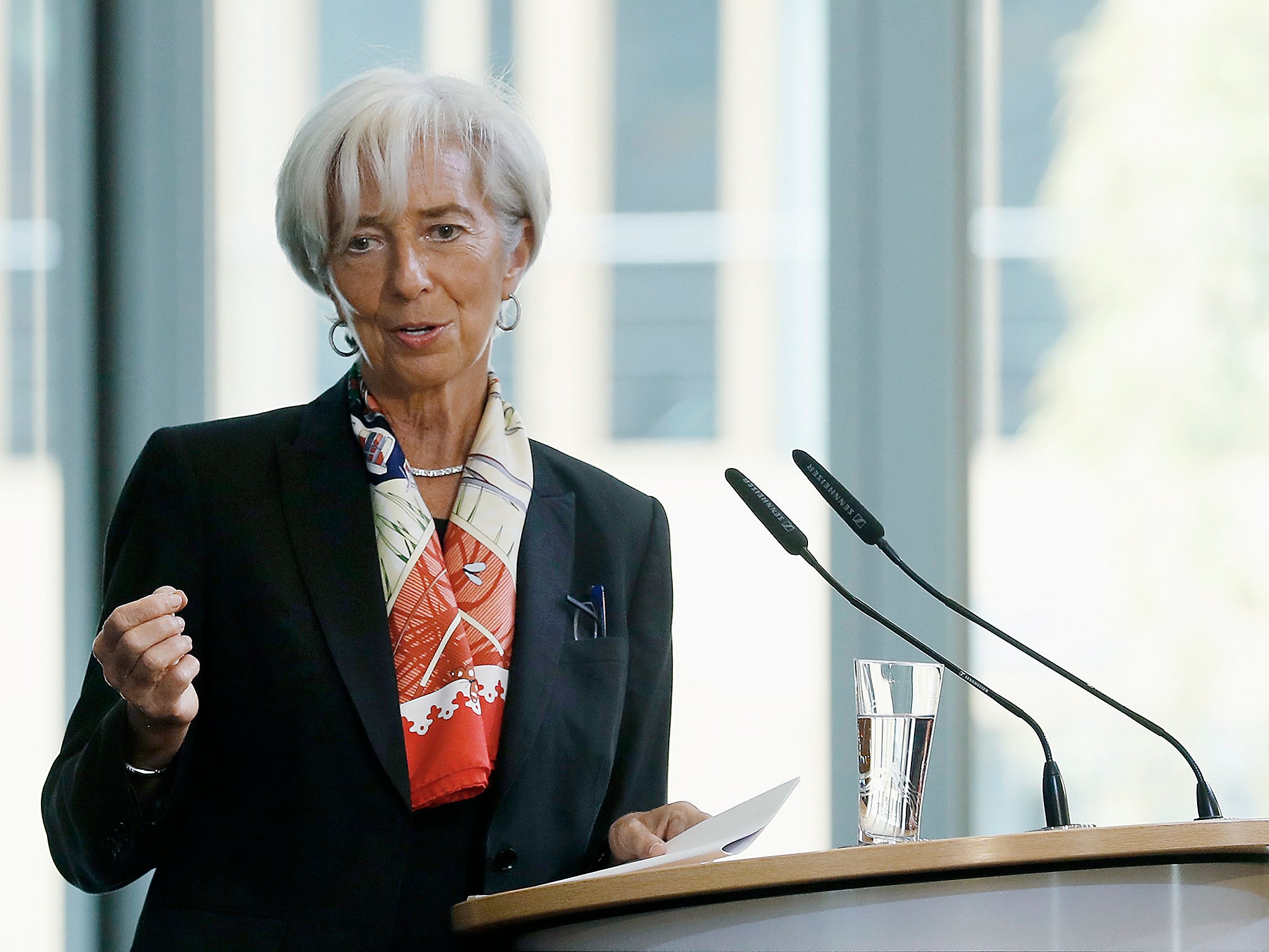 Christine Lagarde, Managing Director of the International Monetary Fund, says Greece will need further debt relief from its eurozone counterparts