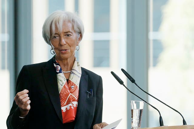 Christine Lagarde, Managing Director of the International Monetary Fund, says Greece will need further debt relief from its eurozone counterparts