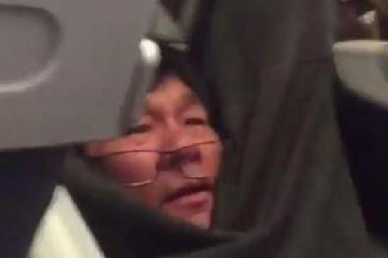 The passenger was dragged off a United flight after refusing to leave